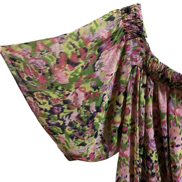 Notations Floral Multicolor Women's Top size 1X - Picture 2 of 3